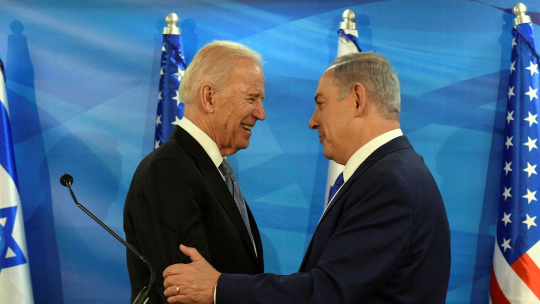 Presiden Amerika Serikat (AS), Joe Biden (kiri) bertemu dengan Perdana Menteri Israel, Benjamin Netanyahu, beberapa waktu lalu.