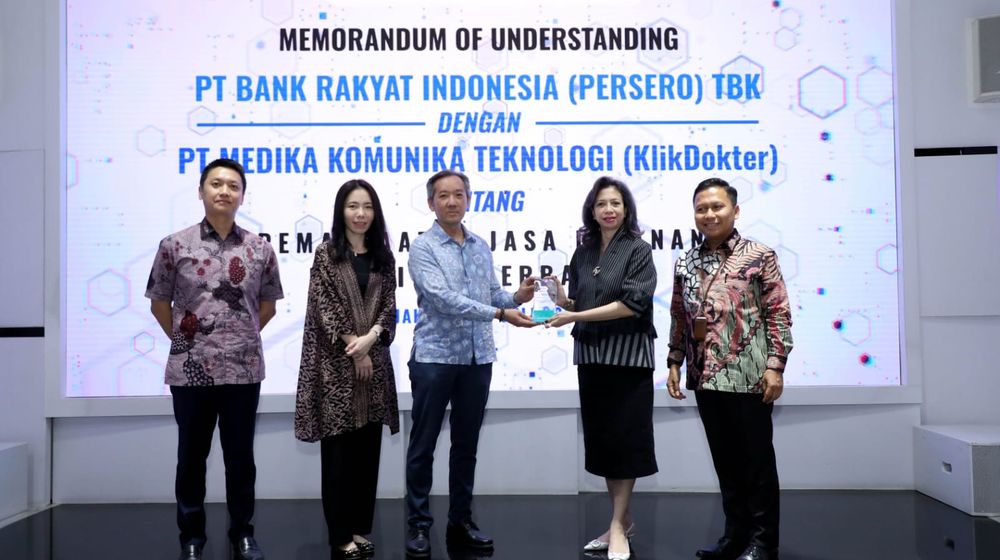 BRI dan KlikDokter jalin kerja sama