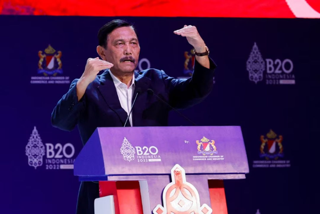 Luhut Binsar Pandjaitan, dalam Acara B20