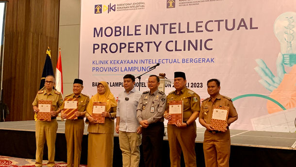 Mobile IP Clinic Kemenkumham Lampung Bersama DJKI Dekatkan Layanan Kekayaan Intelektual