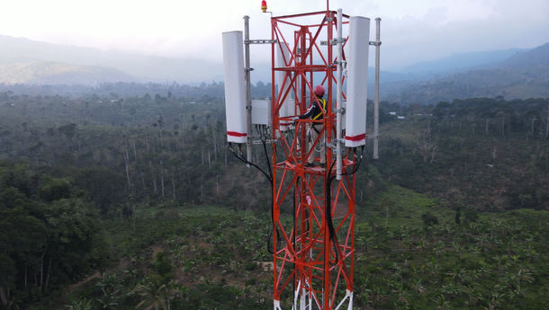 Telkomsel Hadirkan Koneksi 4G/LTE di Desa Gunung Sari Ulu Belu Tanggamus