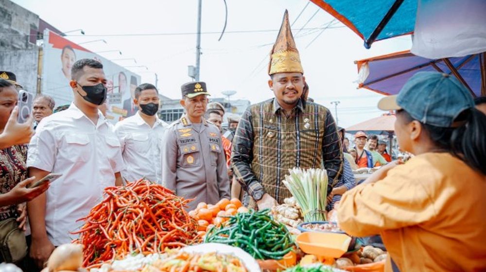 Bobby Nasution dalam Kunjungan Zonasi PKL