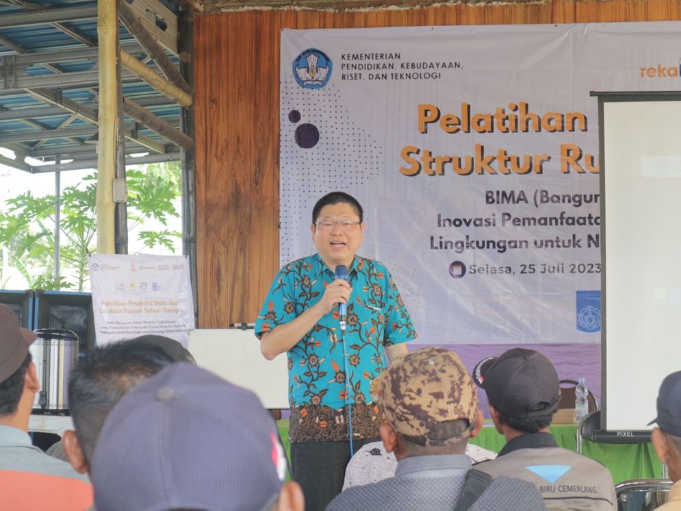 ITS dan PLN Luncurkan Rumah Tahan Gempa Dari Limbah 