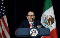 Menteri Keamanan Meksiko Rosa Isela Rodriguez 