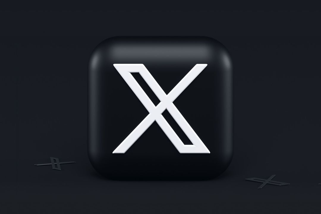 Logo baru Twitter yang sekarang dikenal dengan X