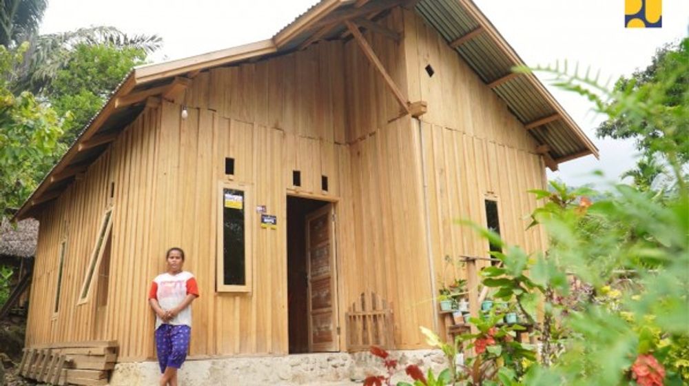 Kementerian PUPR Wujudkan 398 Unit Rumah Layak Huni di Kabupaten Sigi.