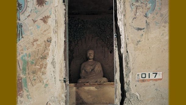 Hong Bian, Biksu di Gua Perpustakaan, Mogao, Cina