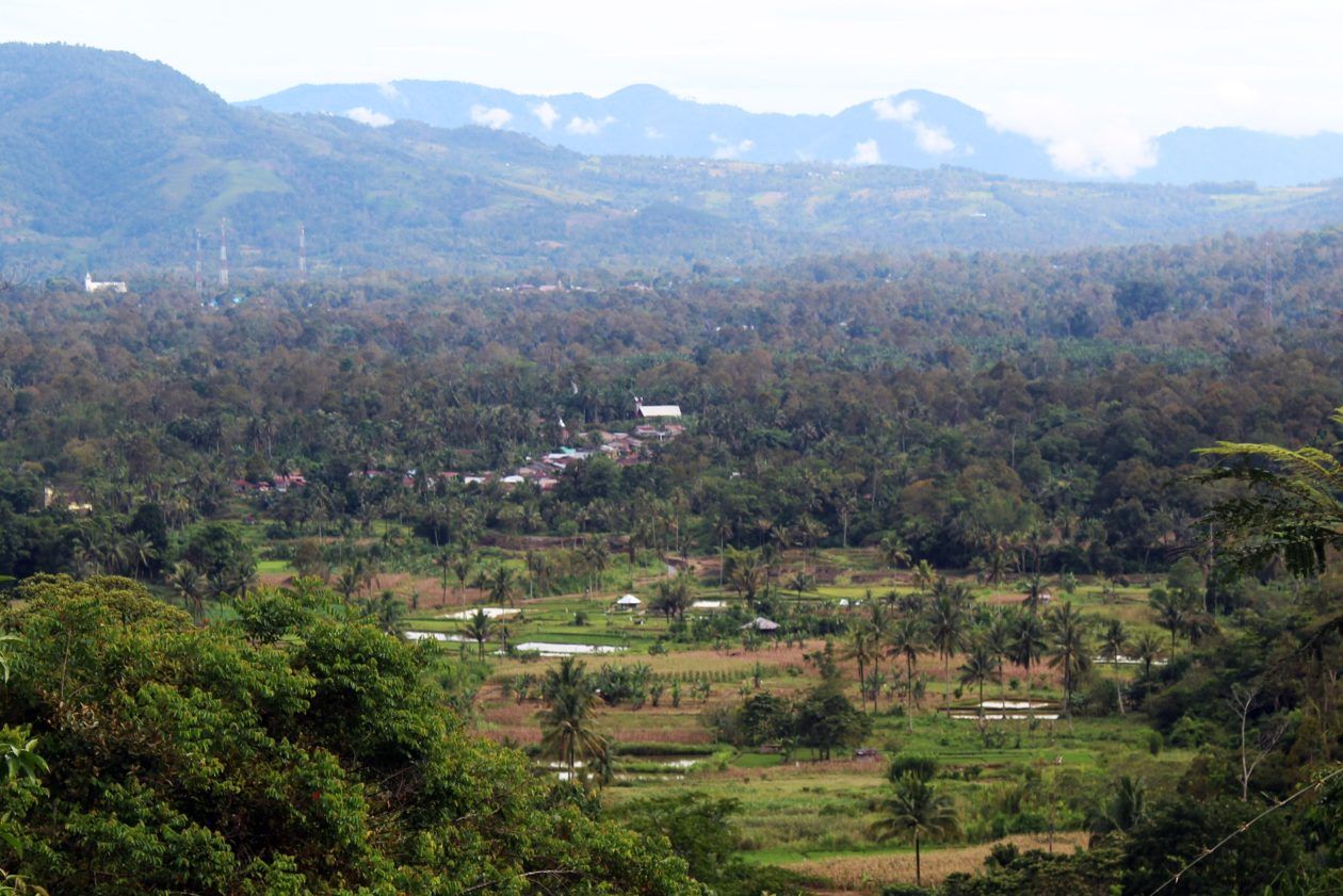 Kawasan Kabupaten Dairi, Sumatra Utara.