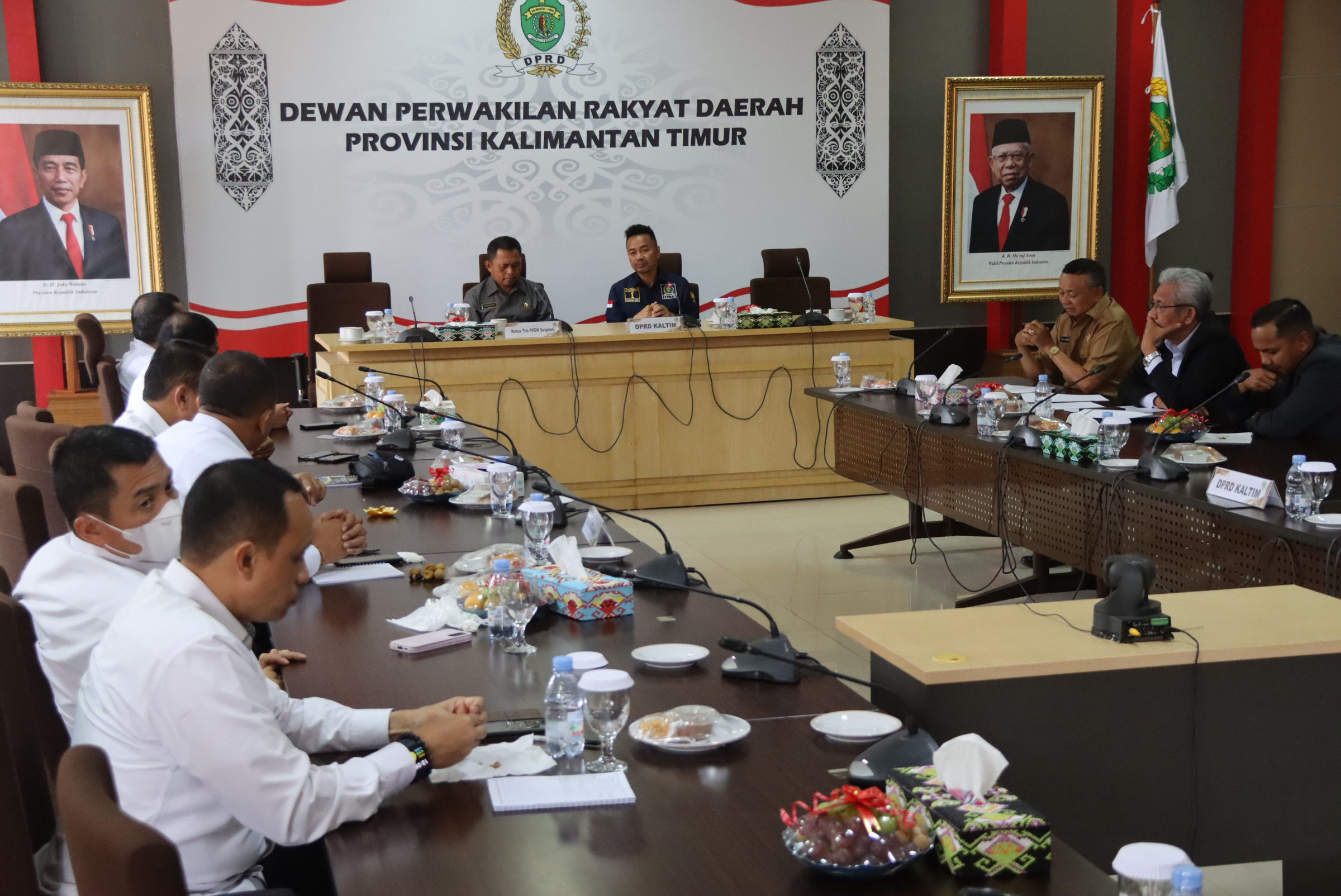 Belajar Pengelolaan Kamtimbmas, DPRD Kaltim Terima Kunjungan PKDN (Foto: Istimewa)