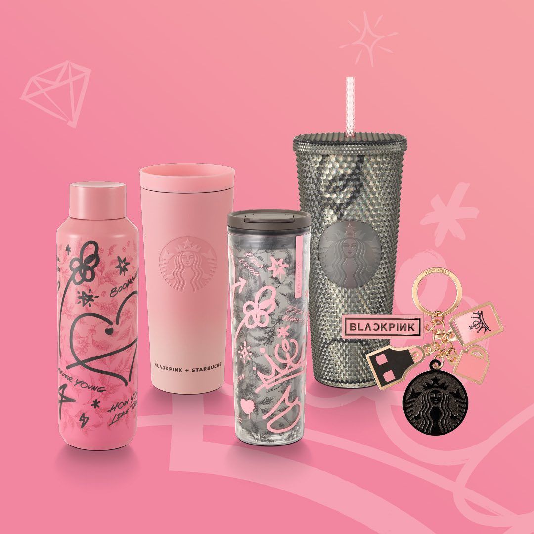 Tumbler BLACKPINK dan Starbucks