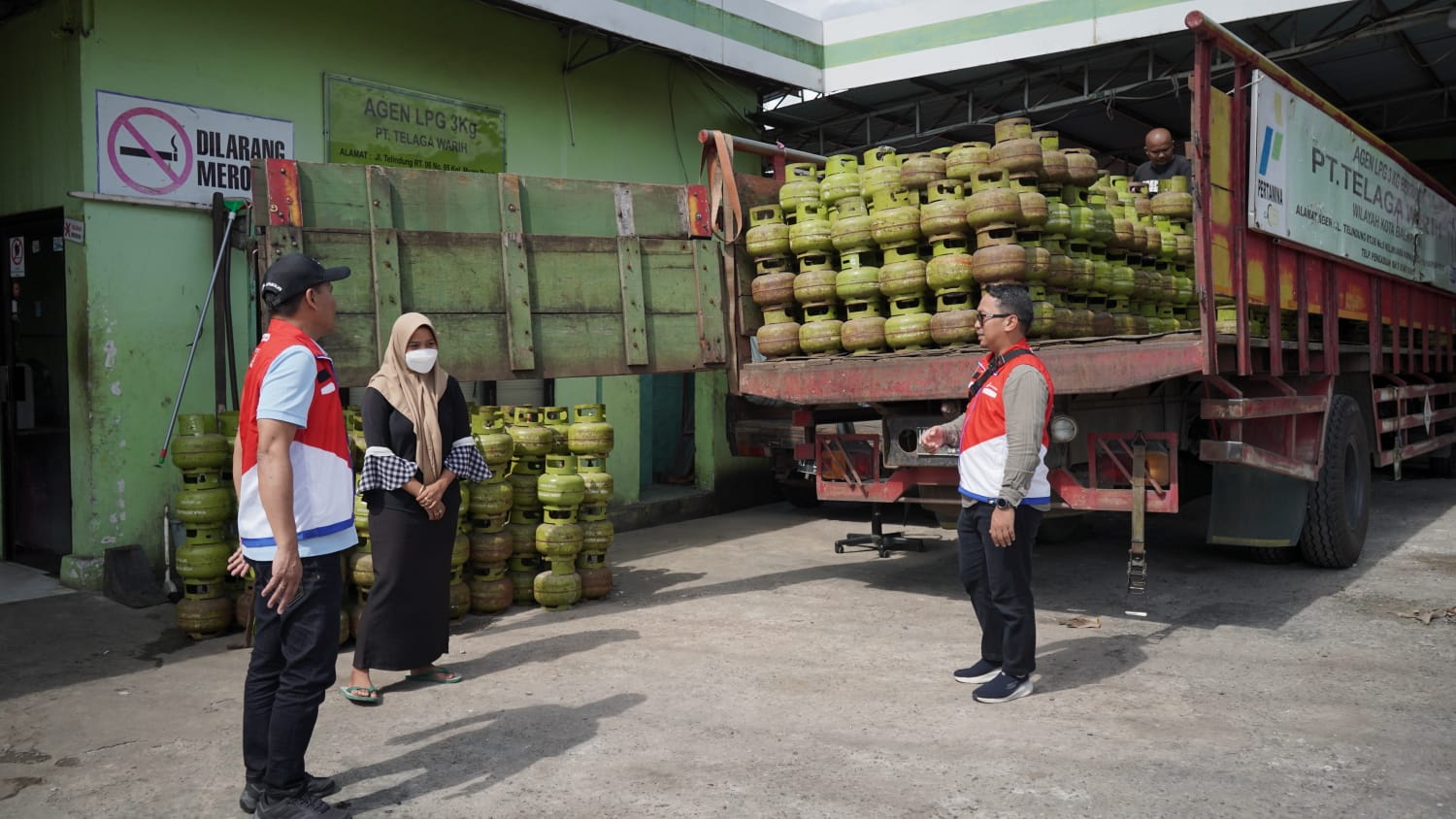 Pastikan Tepat Sasaran, Patra Niaga Kalimantan Sidak LPG 3 Kg