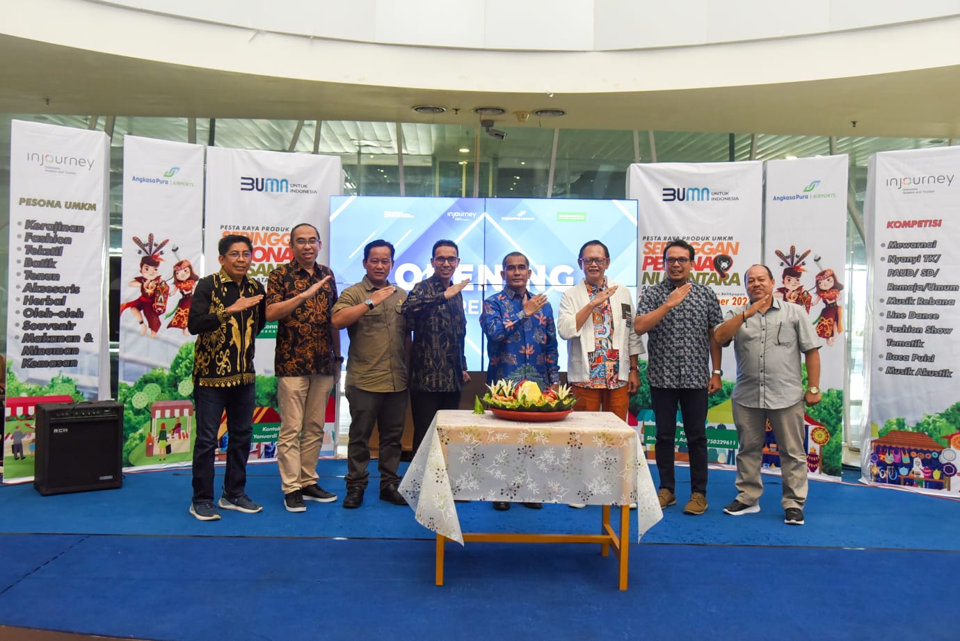 Bangun Sinergi, Bandara SAMS Sepinggan Gelar Pesta Raya Produk UMKM