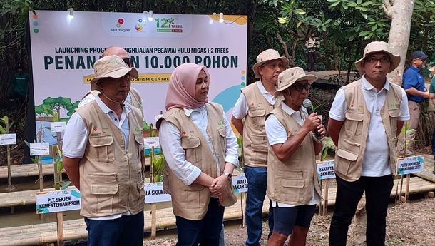 SKK Migas Jaga Keberlanjutan Lingkungan, Dengan Aksi Tanam Mangrove