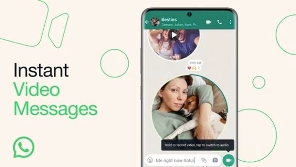 Pengguna WA Mesti Simak,  WhatsApp Rilis Fitur Pesan Video Pendek