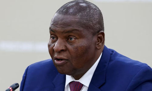 Presiden Republik Afrika Tengah Faustin-Archange Touadera 