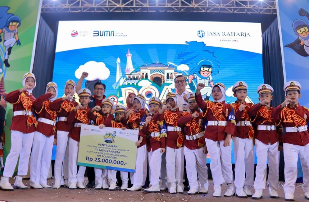 Jasa Raharja sukses menyelenggarakan Road Safety Ranger Kids