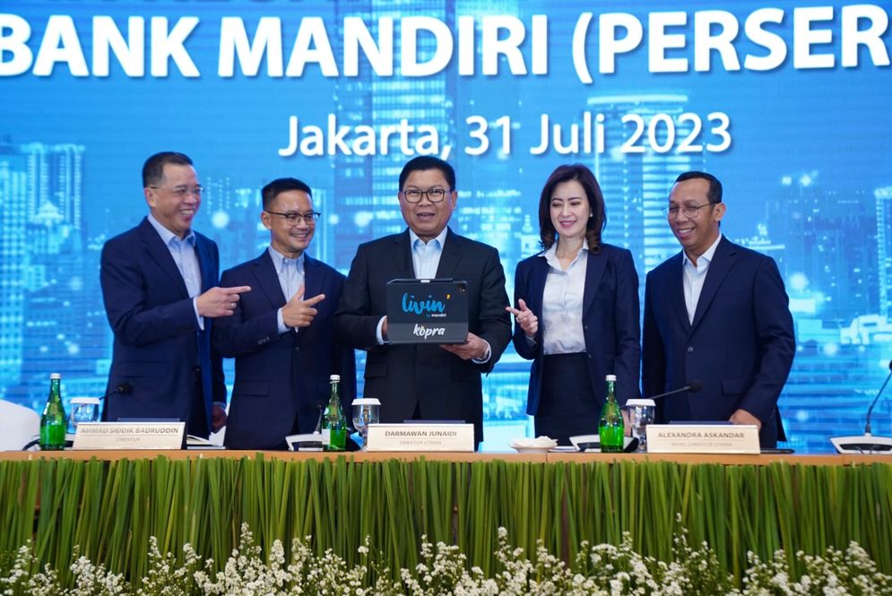 Bank Mandiri Kucurkan Kredit Mencapai Rp1.272,07 triliun hingga Kuartal II 2023