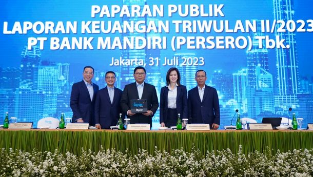 Bank Mandiri Salurkan Pinjaman Rp1.272,07 Triliun untuk Dukung Pertumbuhan Ekonomi Hingga Kuartal II 2023