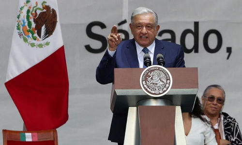 Presiden Meksiko Andres Manuel Lopez Obrador