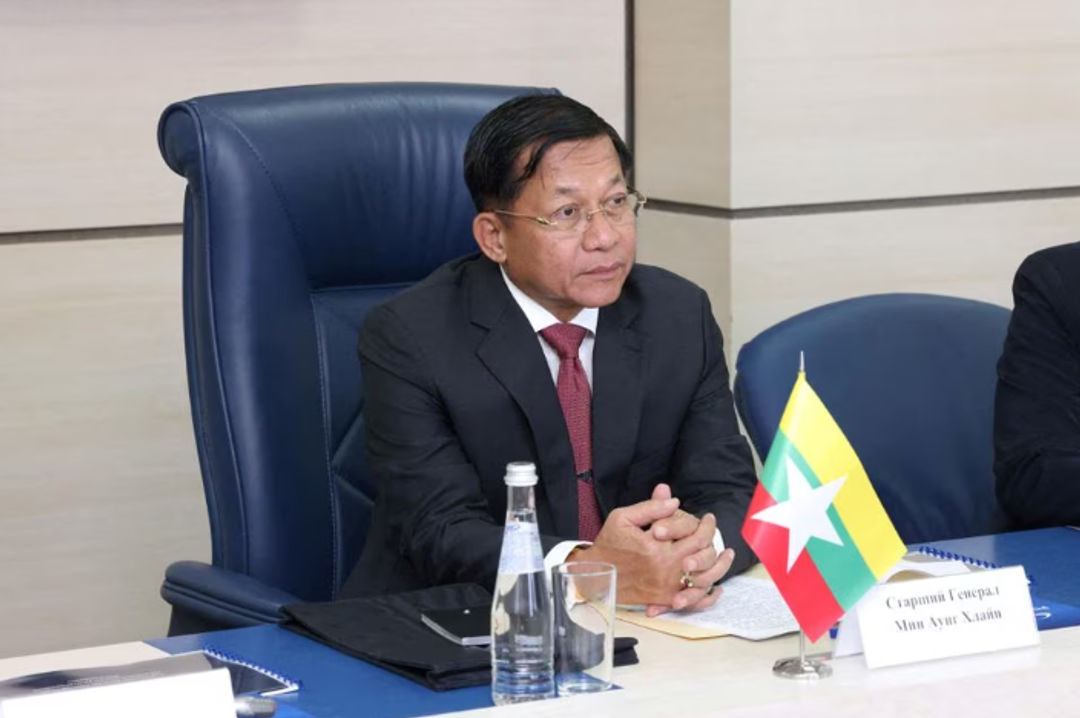Perdana Menteri Myanmar dan Ketua Dewan Administrasi Negara Min Aung Hlaing