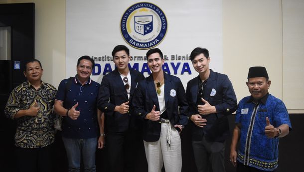 Verrell Bramasta Resmi Mendaftar Jadi Mahasiswa Kampus IIB Darmajaya