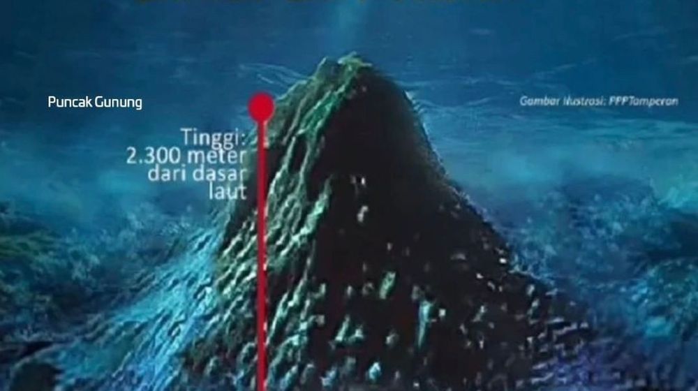 Gunung Bawah Laut Jogo Jagad Pacitan