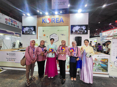 Delegasi Korea Selatan dalam ajang FHI Indonesia