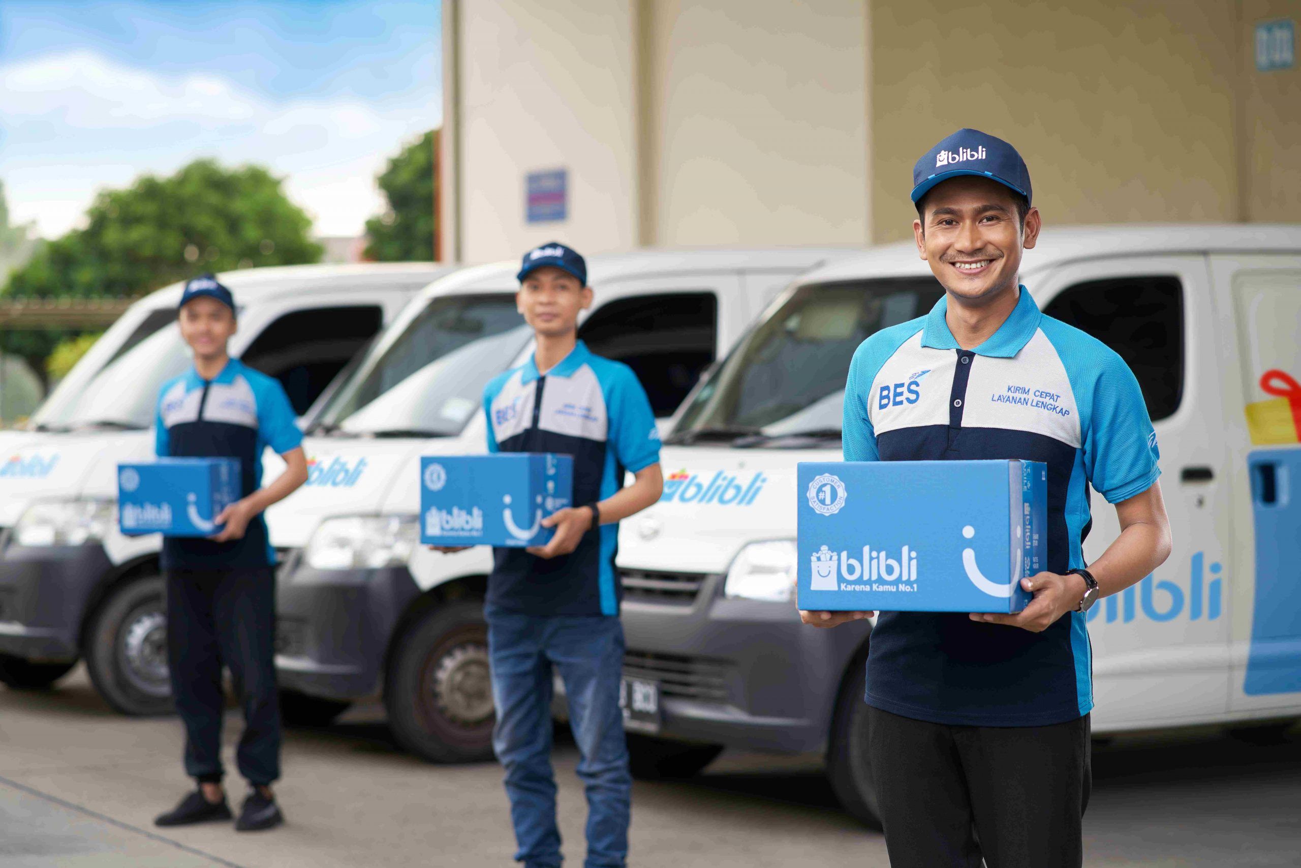 Jasa pengiriman dan distribusi in-house milik Blibli bernama BES Paket