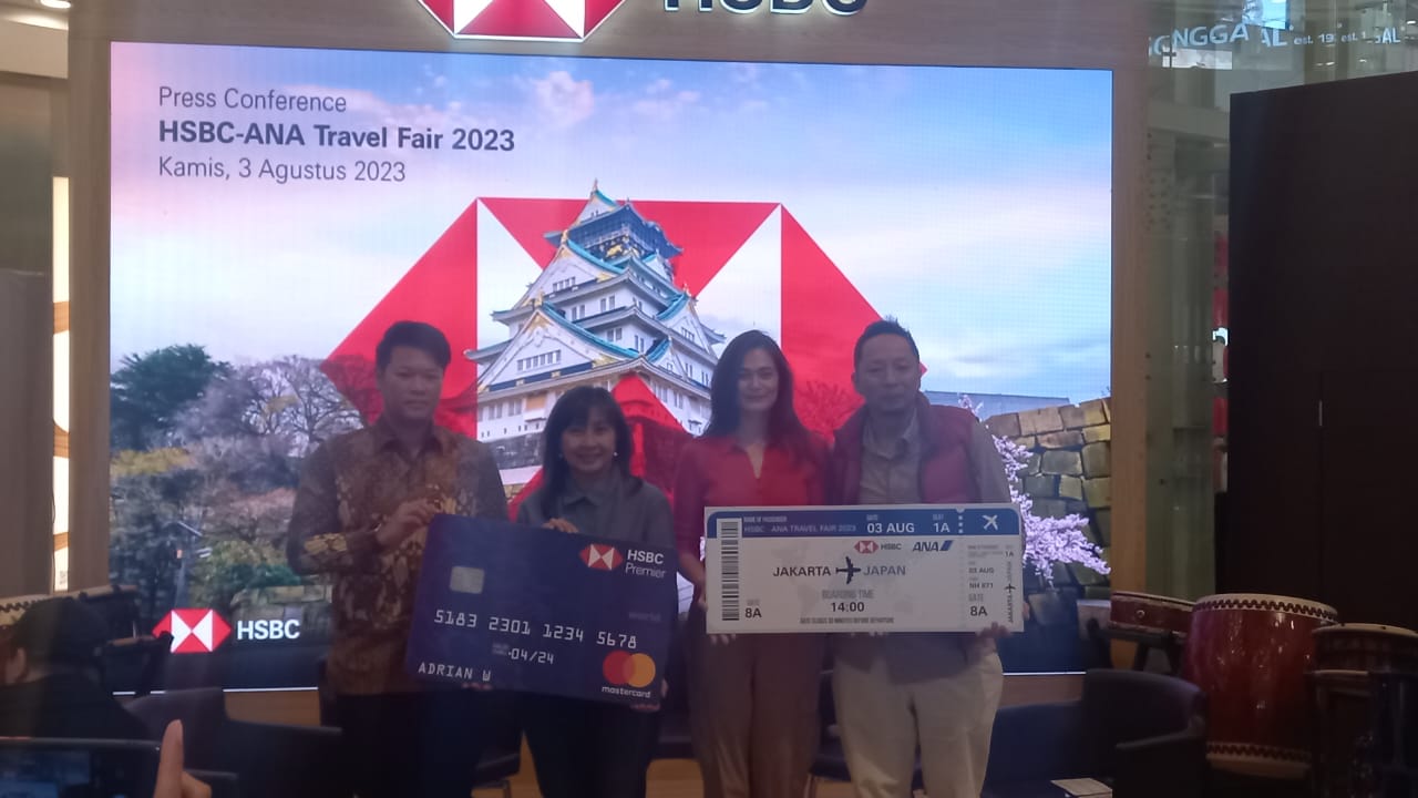 HSBC Indonesia dan Maskapai ANA gelar Travel Fair di Central Park Mall, Jakarta, dimulai sejak 3 Agustus 2023 dan berakhir pada 6 Agustus 2023. 