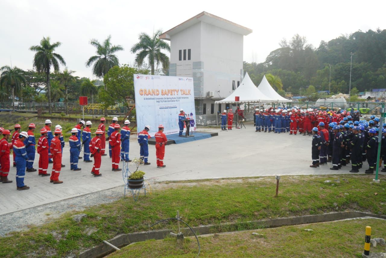 Tingkatkan Aspek Safety, Kilang Pertamina Unit Balikpapan Sosialisasikan CLSR