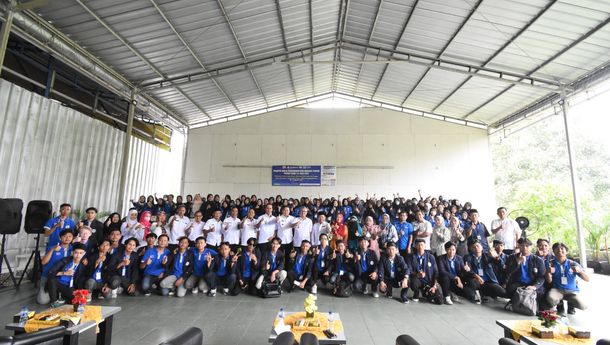 IIB Darmajaya Turunkan 346 Mahasiswa ke 46 Desa di Pesawaran Jalani PKPM