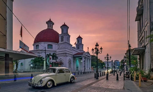 Temaram di Kota Lama Semarang