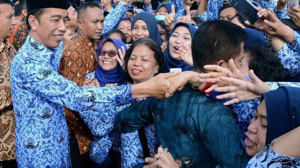Pemerintah menetapkan 572.496 formasi aparatur sipil negara (ASN) baru pada 2023. Jumlah tersebut terdiri dari 72 formasi instansi.
