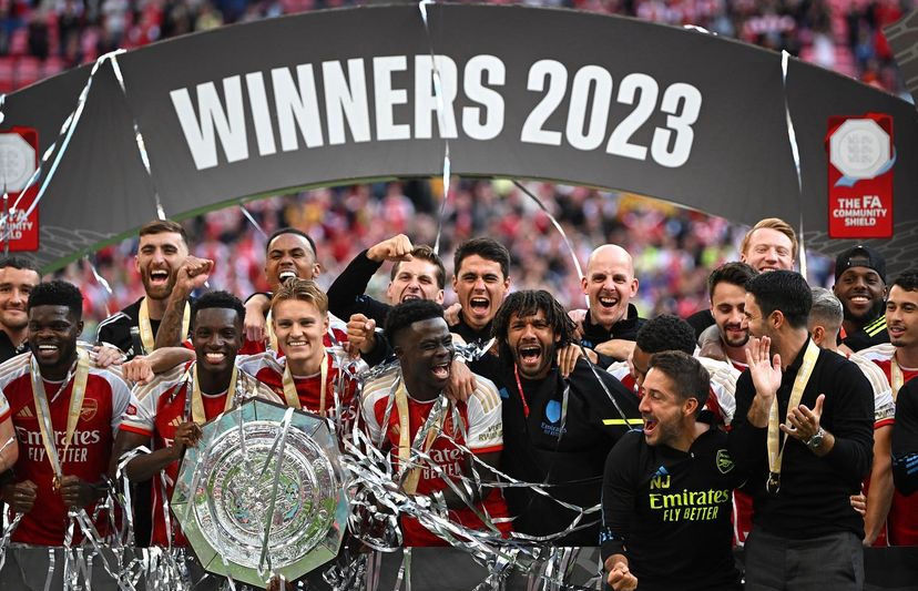 Arsenal juara Community Shield 2023
