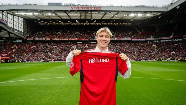 Gaji Naik 8 Kali Lipat, Rasmus Hojlund Gabung Manchester United