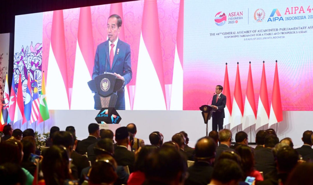 Presiden Joko Widodo Membuka Sidang Umum ke-44 ASEAN Inter-Parliamentary Assembly (AIPA)