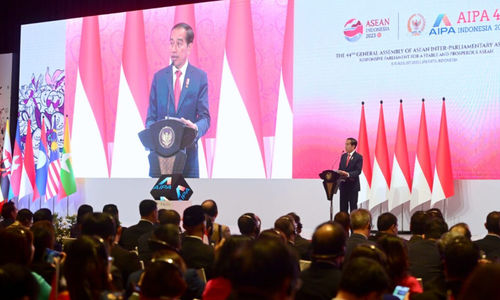Presiden Joko Widodo Membuka Sidang Umum ke-44 ASEAN Inter-Parliamentary Assembly (AIPA)