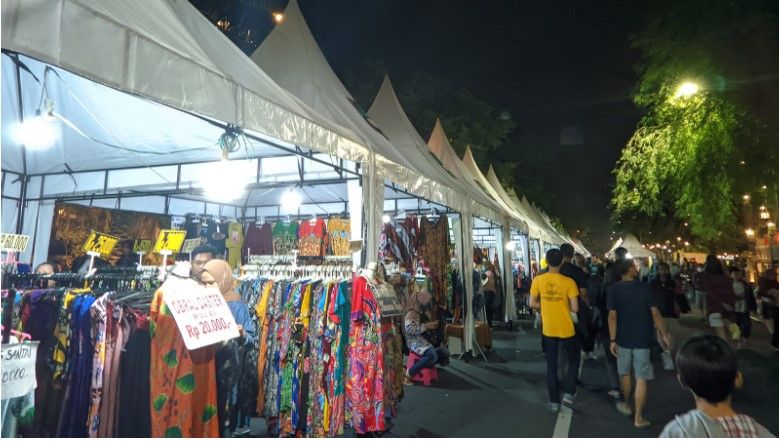 Ngarsopuro Night Market UMKM di Solo Jawa Tengah