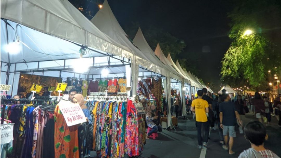 Ngarsopuro Night Market UMKM di Solo Jawa Tengah