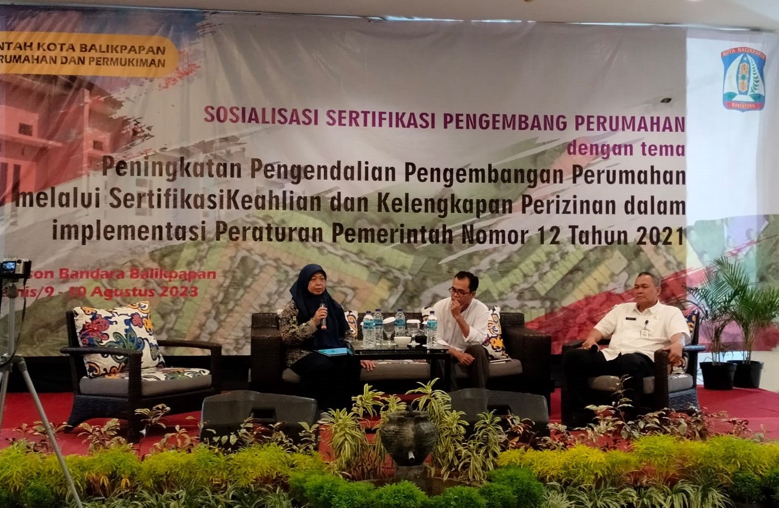 Wujudkan Hunian Layak, Pemkot Balikpapan Sosialisasi Sertifikasi Pengembang Perumahan, Rabu 9 Agustus 2023