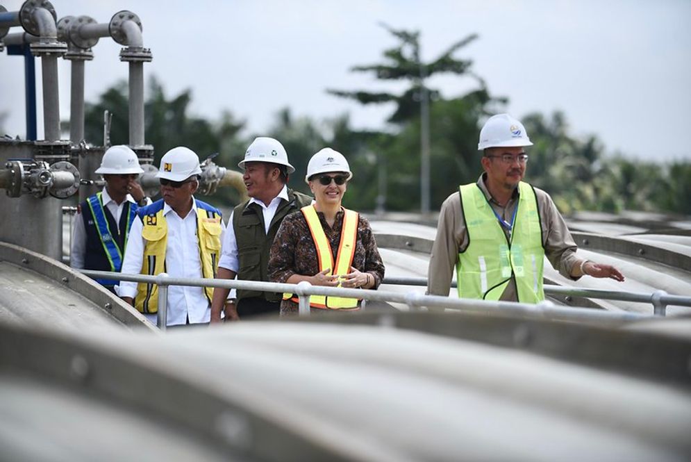 Dubes Australia Tinjau IPAL Palembang, Dukung Tingkatkan Kualitas Hidup Masyarakat