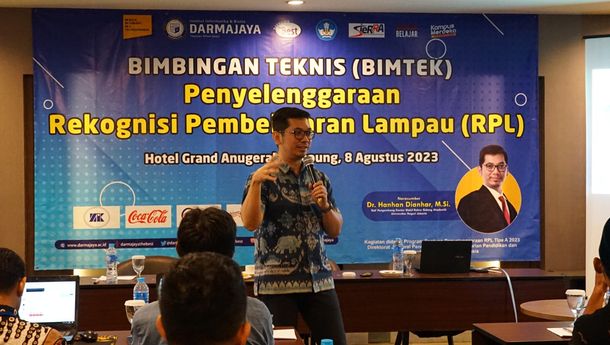 Buka Jalur RPL IIB Darmajaya Gelar Bimbingan Teknis