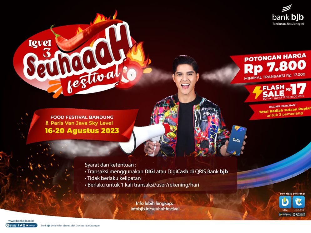 Menikmati Keseruan Seuhahhh Festival dengan Banyak Promo dari bank bjb