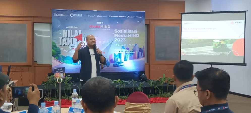 MIND ID Sambangi Palembang, Ajak Wartawan Sumsel Ikuti Kompetisi Jurnalistik 