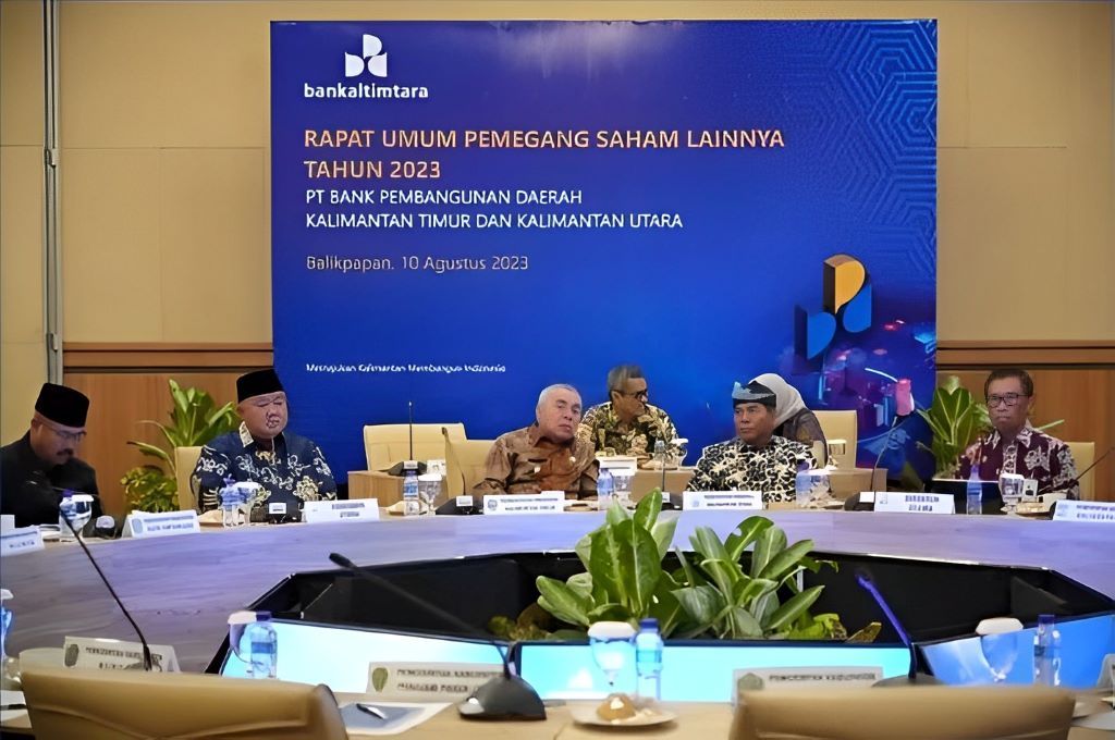 Rapat Umum Pemegang Saham Bankaltimtara tahun 2023.