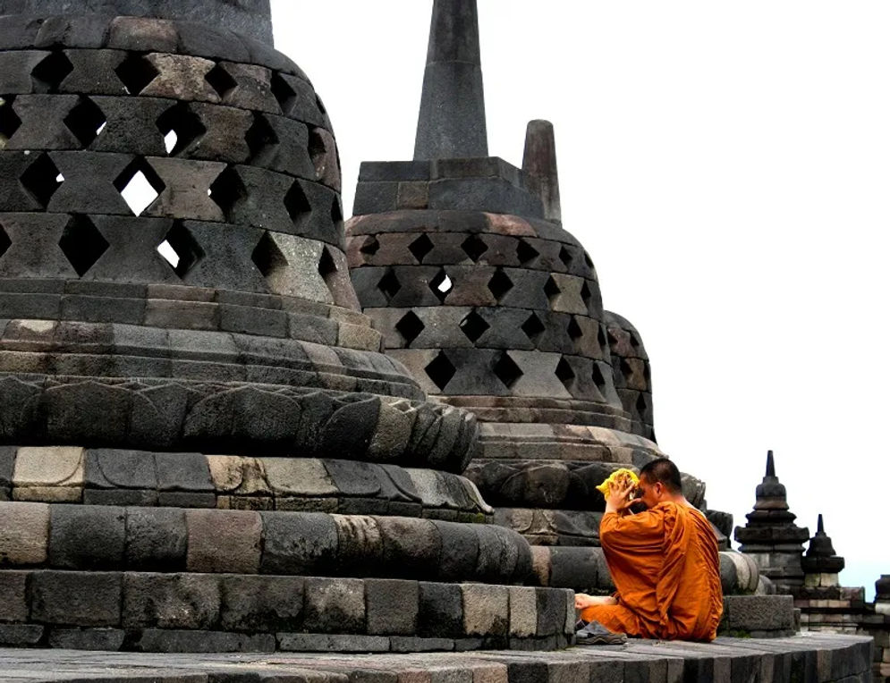 Ilustrasi Candi Borobudur