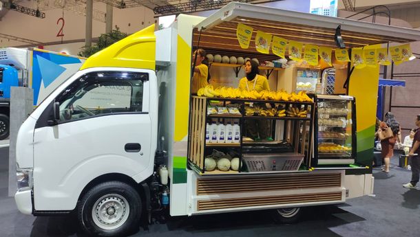 Hadir di GIIAS 2023, Isuzu dan  Sunpride Hadirkan Isuzu Traga Fruit Truck