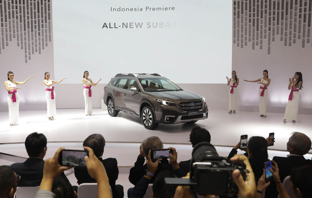 Subaru Indonesia meluncurkan SUV flagship the all-new Subaru Outback di ajang Gaikindo Indonesia International Auto Show (GIIAS) 2023 