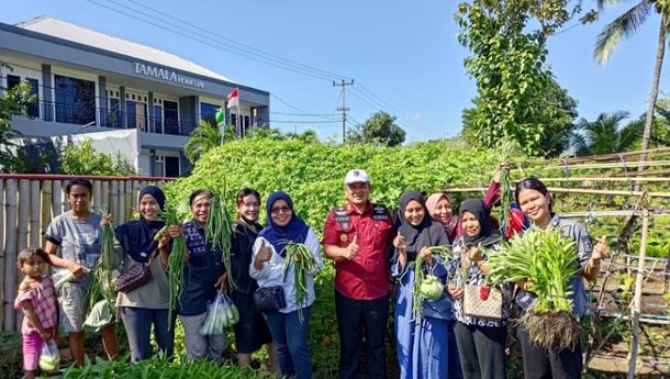 Lapas Kalabahi Gelar 'Aksi Baik Kemenkumham" Lewat Kegiatan Panen Berkah