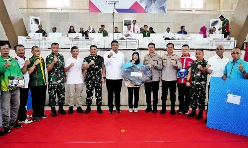 Bobby Nasution Saat Membuka Open Turnament Karate Championship U21 IMT-GT CUP I 2023